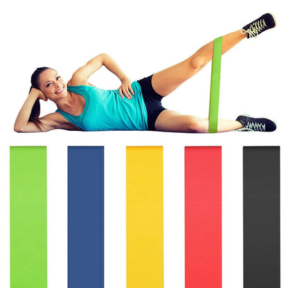 Fitness Resistance Bands for Yoga Stretch Training Workout Equipment