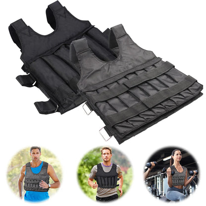 Weighted Vest Weight-bearing Vest Oxford Cloth Running Vest Weight Training Vest Weight Loading Vest for Strength Training